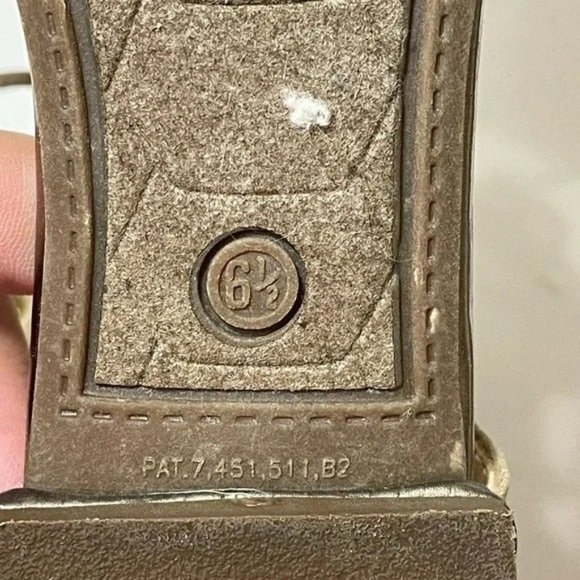 Circus by Sam Edelman Lace Up Pointed Toe Ballet Flat Women's Sz 6.5 - Picture 12 of 12